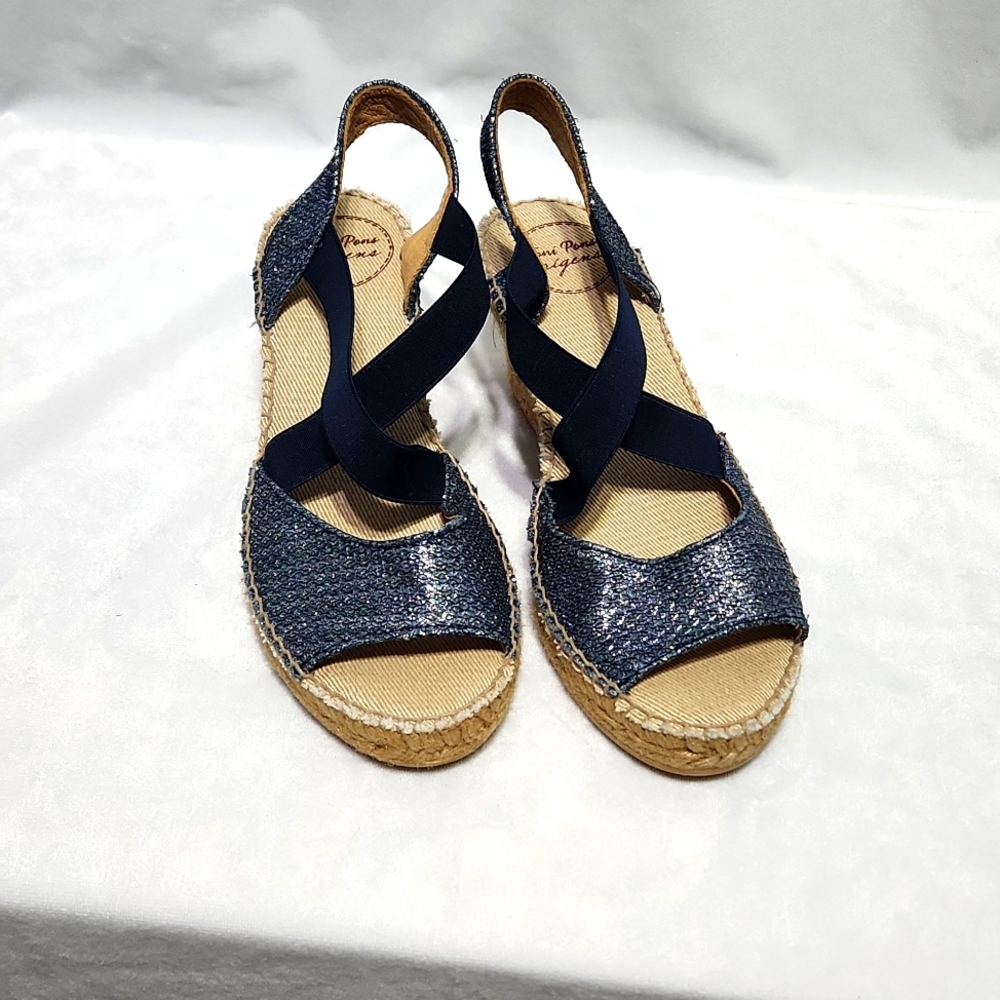 toni pons espadrille wedge Size 5 1/2